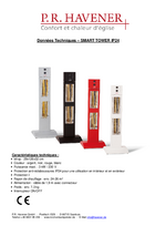 fiche technique chauffage électrique polyvalent Smart Tower IP24