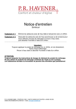 conseil d'entretien similicuir